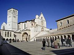 Basilica of St Francis in assisi 